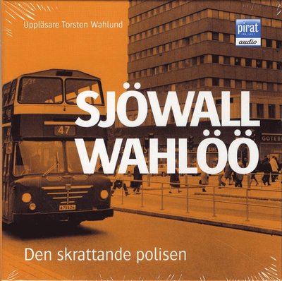 Cover for Sjöwall Wahlöö · Roman om ett brott: Den skrattande polisen : roman om ett brott (Audiobook (płyta CD)) (2008)