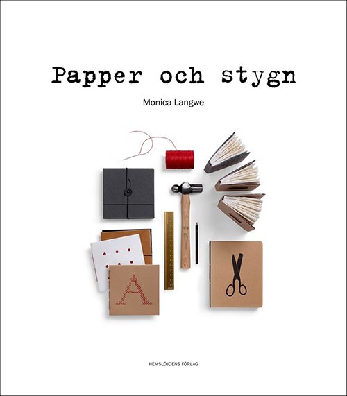 Cover for Monica Langwe · Papper och stygn (Spiral Book) (2016)