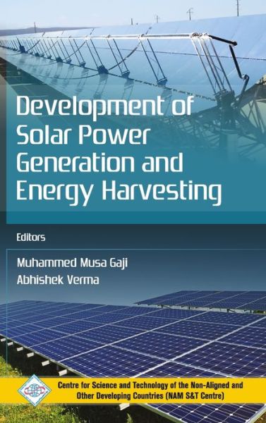 Cover for Muhammed Musa Gaji · Development of Solar Power Generation and Energy Harvesting (Hardcover Book) (2018)