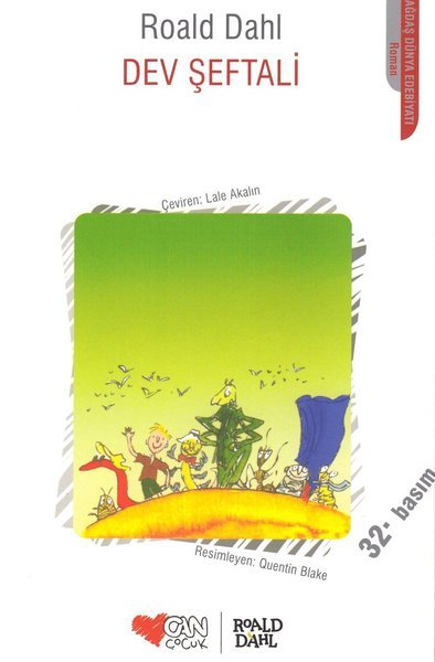 Cover for Roald Dahl · James och jättepersikan (Turkiska) (Buch) (2020)
