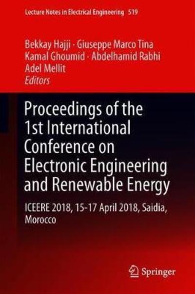 Cover for Proceedings of the 1st International Conference on Electronic Engineering and Re (Book) [1st ed. 2019 edition] (2018)