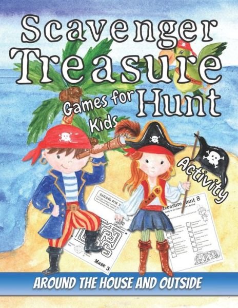 Cover for Kookaburra Publishing · Scavenger Treasure Hunt Activity Games (Paperback Book) (2020)