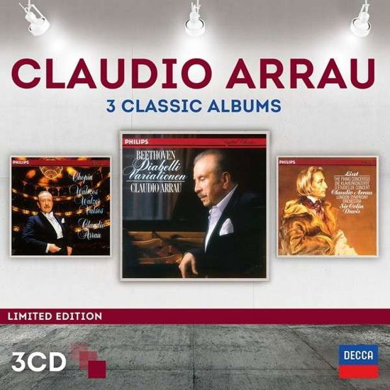 3 Classic Albums - Claudio Arrau - Musique - CLASSICAL - 0028947867050 - 25 mars 2014