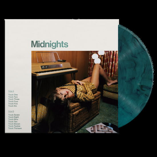 Midnights (Jade Green Vinyl) - Taylor Swift - Música -  - 0602445790050 - 21 de octubre de 2022