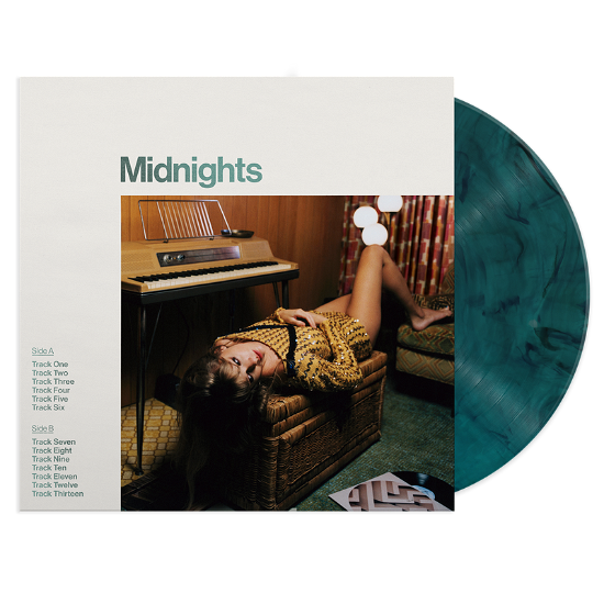 Cover for Taylor Swift · Midnights (Jade Green Vinyl) (LP) [Jade Green edition] (2022)