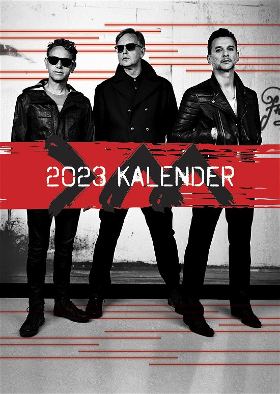 Cover for Depeche Mode · Depeche Mode ( German ) 2023 Unofficial Calendar (Kalender) (2022)