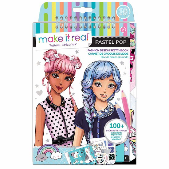 Cover for Unspecified · Fashion Design Sketchbook Pastel Pop (Toys) (2020)