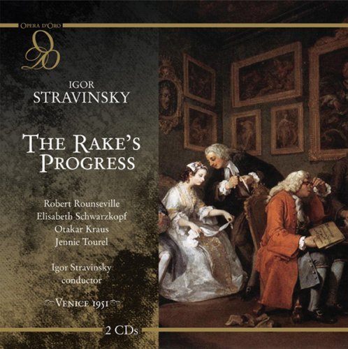Rake's Progress (venice 1951) - I. Stravinsky - Musik - OPERA D'ORO - 0723721384050 - 15. maj 2009