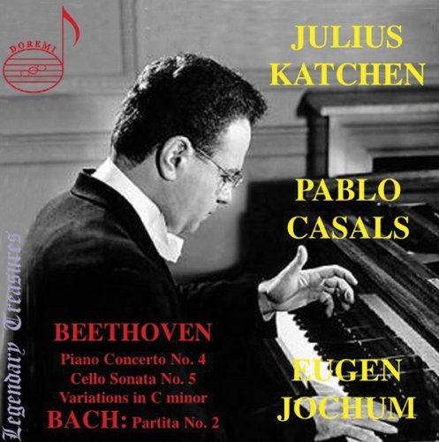 Cover for Katchen / Casals / Jochum · Beethoven &amp; Bach (CD) (2010)