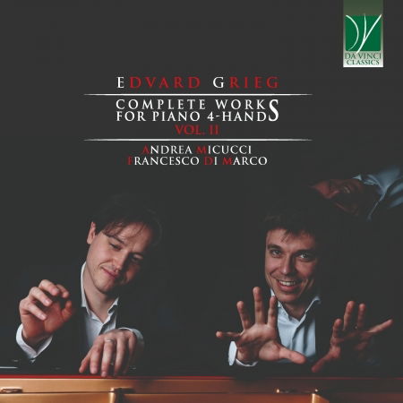 Cover for Grieg / Di Marco,francesco / Micucci,andrea · Grieg: Complete Works for Pianos 4-hands Vol 2 (CD) (2023)