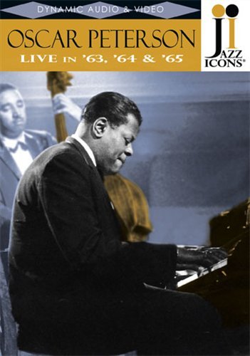 Cover for Oscar Peterson · Jazz Icons: Oscar Peterson Liv (DVD) (2008)