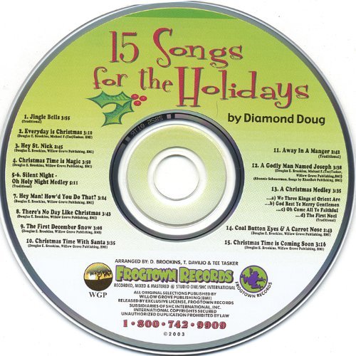 15 Songs for the Holidays - Diamond Doug - Musiikki -  - 0752207800050 - tiistai 27. huhtikuuta 2004