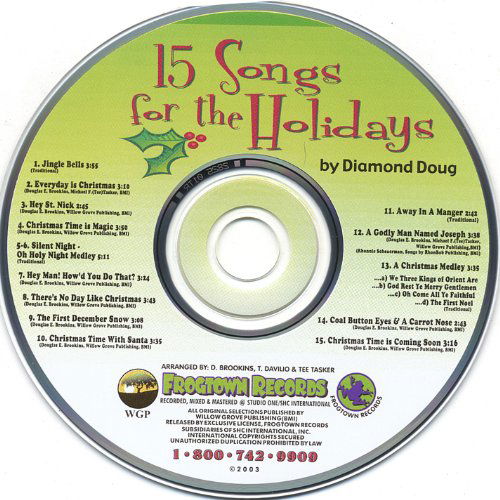 15 Songs for the Holidays - Diamond Doug - Musik -  - 0752207800050 - 27. april 2004