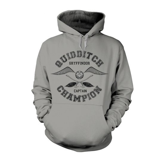 Cover for Harry Potter · Harry Potter: Quidditch Champion (Felpa Con Cappuccio Unisex Tg. XL) (Hoodie) [size XL] [Grey edition] (2017)