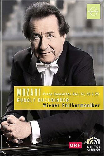 Cover for Mozart Wolfgang Amadeus · Piano Concertos Nn.14,20, 25 (DVD) [Widescreen edition] (2009)