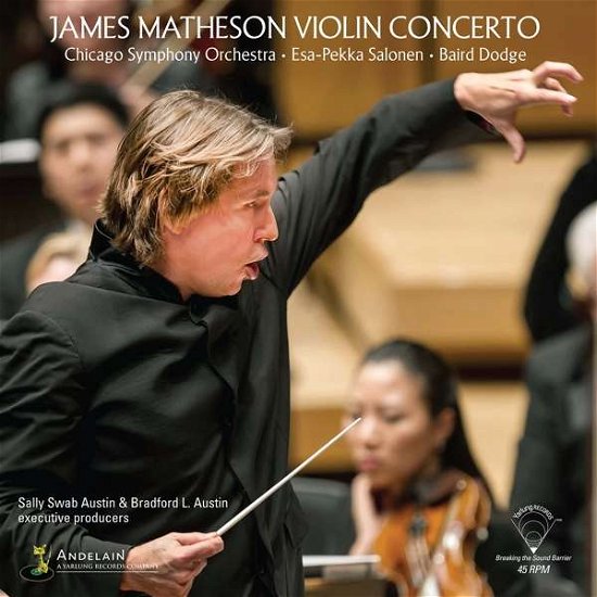Cover for Matheson / Chicago Symphony / Salonen · Violin Concerto (LP) (2016)