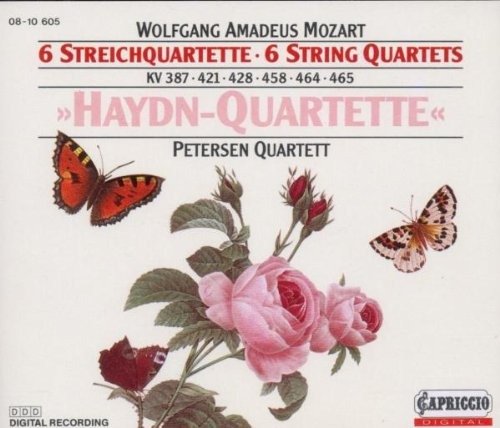 Cover for Petersen Quartett · * 6 Streichquartette (&quot;Haydn-Quartette&quot;) (CD) (2008)