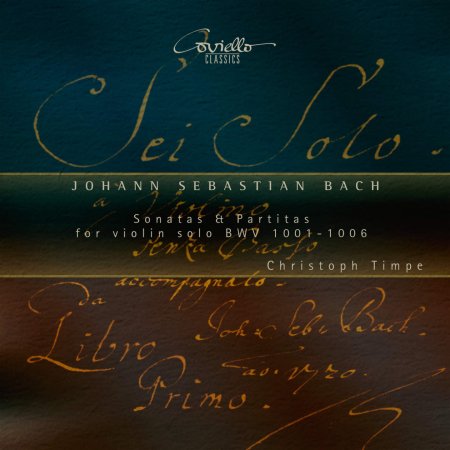 Cover for Bach,j.s. / Timpe · Sonatas &amp; Partitas for Violin Solo, Bwv (CD) (2024)