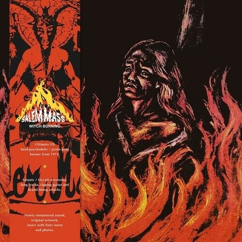 Cover for Salem Mass · Witch Burning (LP) [Coloured edition] (2023)