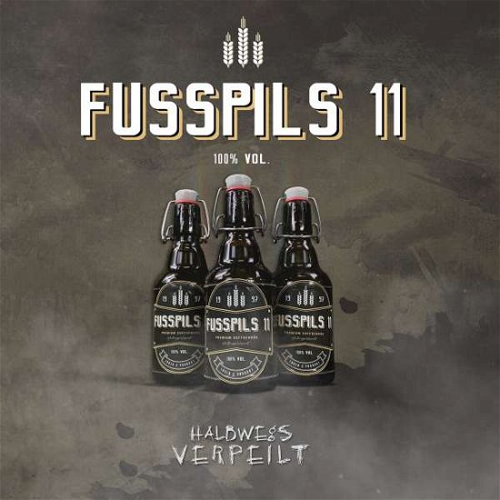 Cover for Fusspils 11 · Halbwegs Verpeilt (CD) (2022)