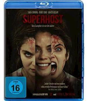 Cover for Canning,sara / Chau,osric / Phipps,grace/+ · Superhost (Blu-ray) (2022)