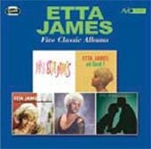 Cover for Etta James · Five Classic Albums Miss Etta James / at Last! / Second Time Around / et (CD) [Japan Import edition] (2017)
