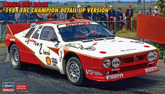 Cover for Hasegawa · 1/24 Lancia 037 Rally 1984 Erc Champion Detail Up Sp505 (Legetøj)