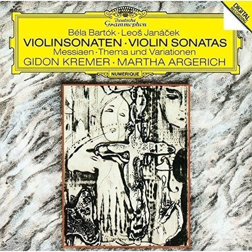 Cover for Martha Argerich · Bartok: Violin Sonata No.1/janacek (CD) (2015)
