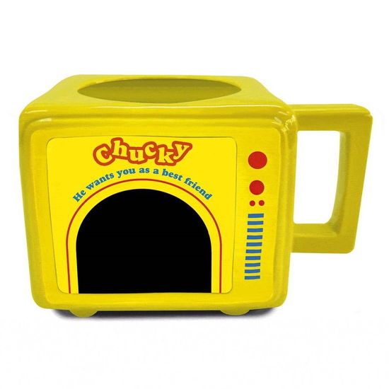 Child'S Play: Chucky Heat Change Retro Tv Mugs - Pyramid International - Inne - Pyramid Posters - 5050574261050 - 