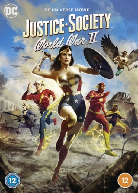 Cover for Justice Society - World War II · DC Universe Movie - Justice Society - World War II (DVD) (2021)
