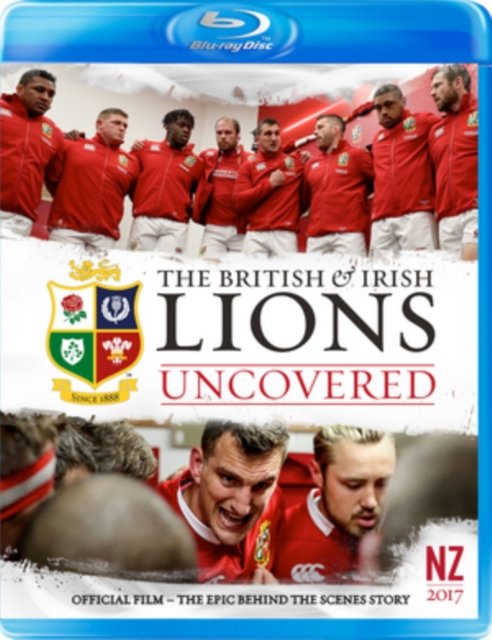 Cover for Br Lions Uncovered BD · The British and Irish Lions 2017 Lions Uncovered (Blu-ray) (2017)