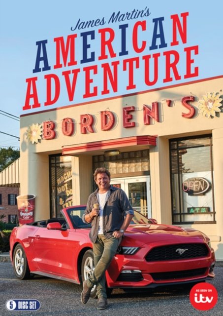 Cover for James Martin's American Adventure (DVD) (2018)