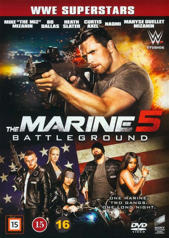 Cover for The Marine 5 · Marine 5, The: Battleground (DVD) (2017)