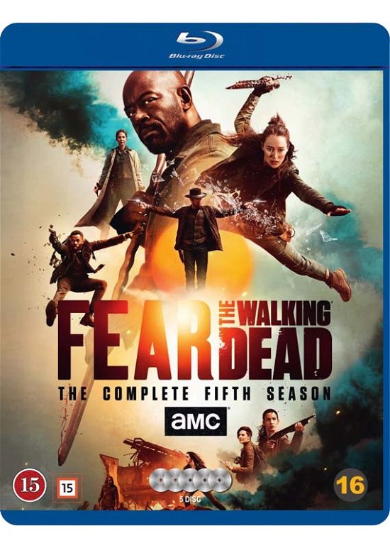 Cover for Fear The Walking Dead - Season 5 (Blu-ray) (2019)