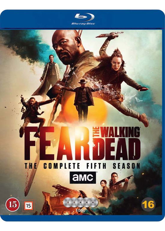 Cover for Fear The Walking Dead - Season 5 (Blu-Ray) (2019)