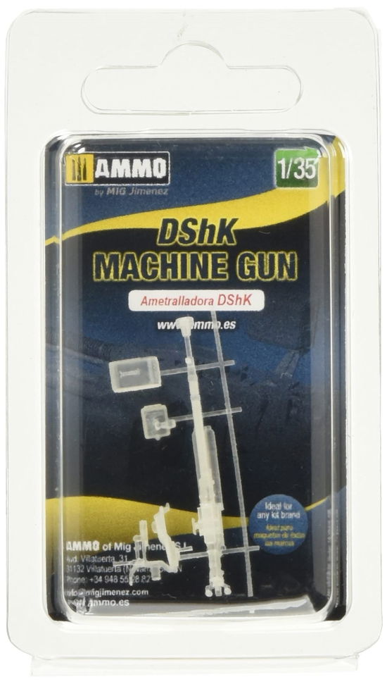 Cover for Ammo Mig Jiminez · 1/35 Dshk Machine Gun (1/21) * (Toys)