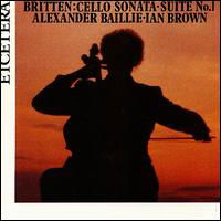 Cover for B. Britten · Cello Suites Vol.1 (CD) (2014)