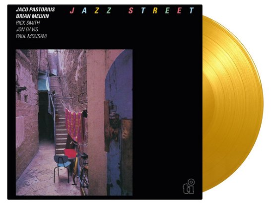 Cover for Jaco Pastorius · Jazz Street (LP) [Limited Yellow Vinyl edition] (2023)