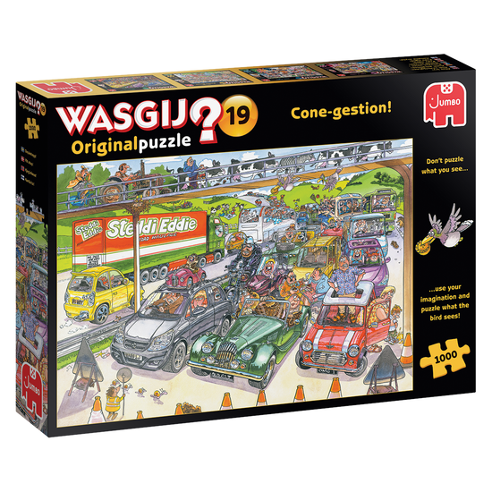 Original 19 - Cone-gestion! (1000 Pieces) (1119801819) - Wasgij - Gadżety -  - 8721017601050 - 