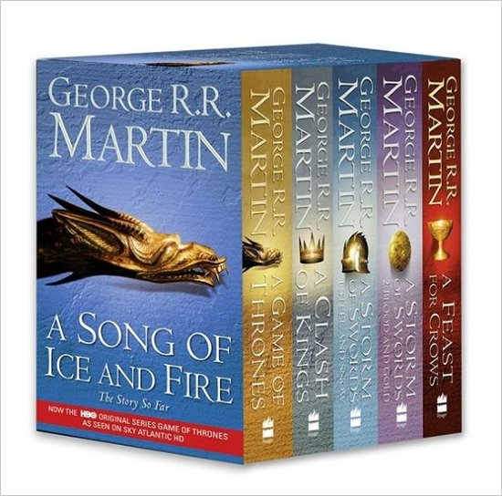Game of Thrones: Game of Thrones - A Song of Ice and Fire boxed set - George R. R. Martin - Bøger - Scanvik A/S - 9780007448050 - 12. juli 2011
