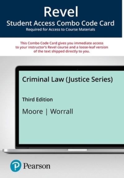 Cover for John L. Worrall · Revel for Criminal Law  -- Combo Access Card (MISC) (2021)