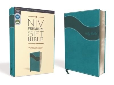 Cover for Zondervan · NIV, Premium Gift Bible, Leathersoft, Teal, Red Letter Edition, Comfort Print The Perfect Bible for Any Gift-Giving Occasion (Imiteret Læderbog) (2019)