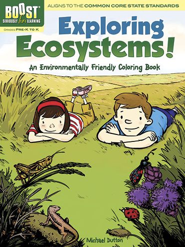 Cover for Michael Dutton · Boost Exploring Ecosystems! an Environmentally Friendly Coloring Book - Boost Educational Series (Paperback Book) (2013)