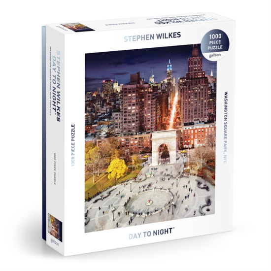 Cover for Galison · Stephen Wilkes Day To Night™ Washington Square Park 1000 Piece Puzzle (GAME) (2025)