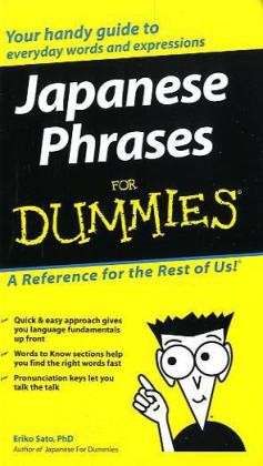 Cover for E Sato · Japanese Phrases For Dummies (Paperback Book) (2004)