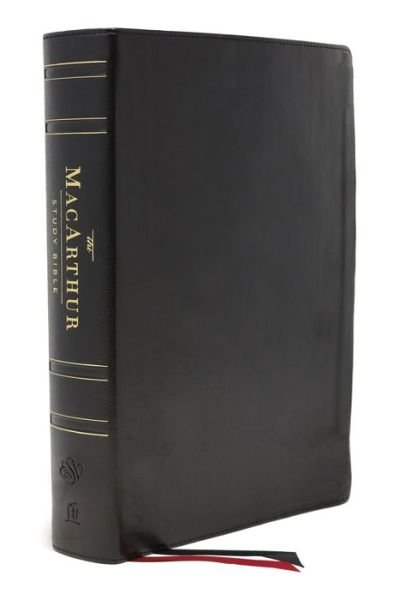 Cover for John F. MacArthur · ESV, MacArthur Study Bible, 2nd Edition, Genuine leather, Black, Thumb Indexed: Unleashing God's Truth One Verse at a Time (Læderbog) [Second edition] (2021)