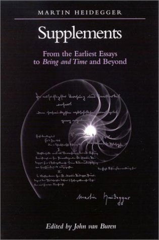 Cover for Martin Heidegger · Supplements: from the Earliest Essays to Being and Time and Beyond (Suny Series in Contemporary Continental Philosophy) (Hardcover Book) (2002)