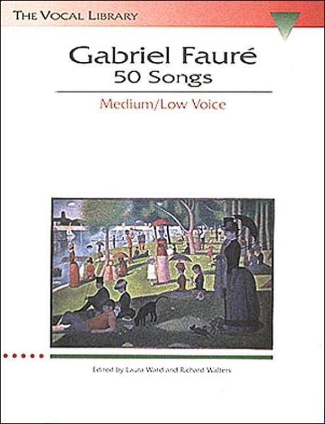 Cover for Gabriel Faure · Gabriel Faure: 50 Songs Medium / Low Voice (Pocketbok) (1995)
