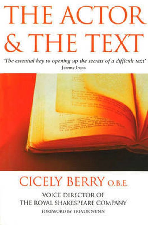 Cover for Cicely Berry · The Actor And The Text (Paperback Book) (2000)