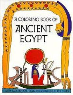 Cover for Bellerophon Books · Coloring Book of Ancient Egypt (Pocketbok) (1985)